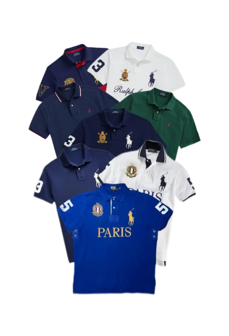 Polo Shirts 8 Pack