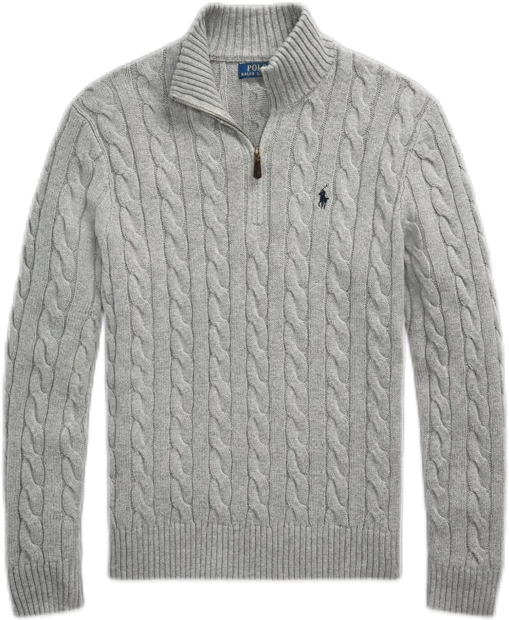 Quarter-Zip | Grey