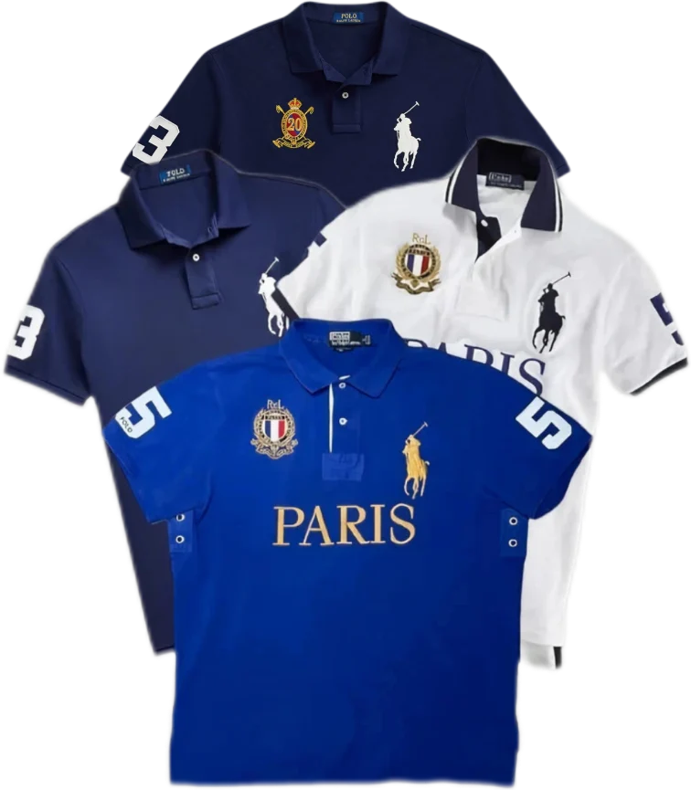 Polo Shirts 4 Pack