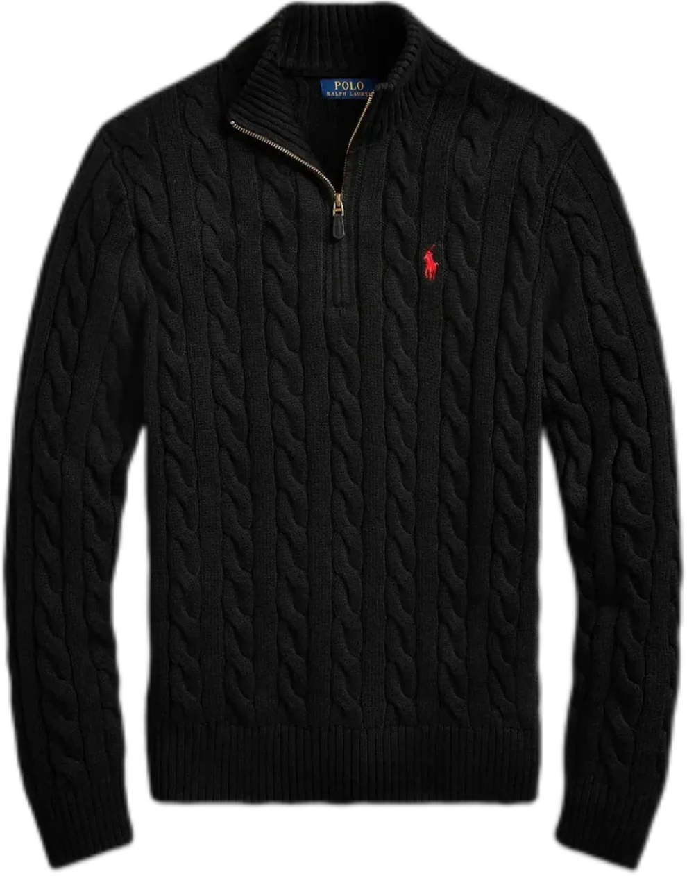 Quarter-Zip | Black